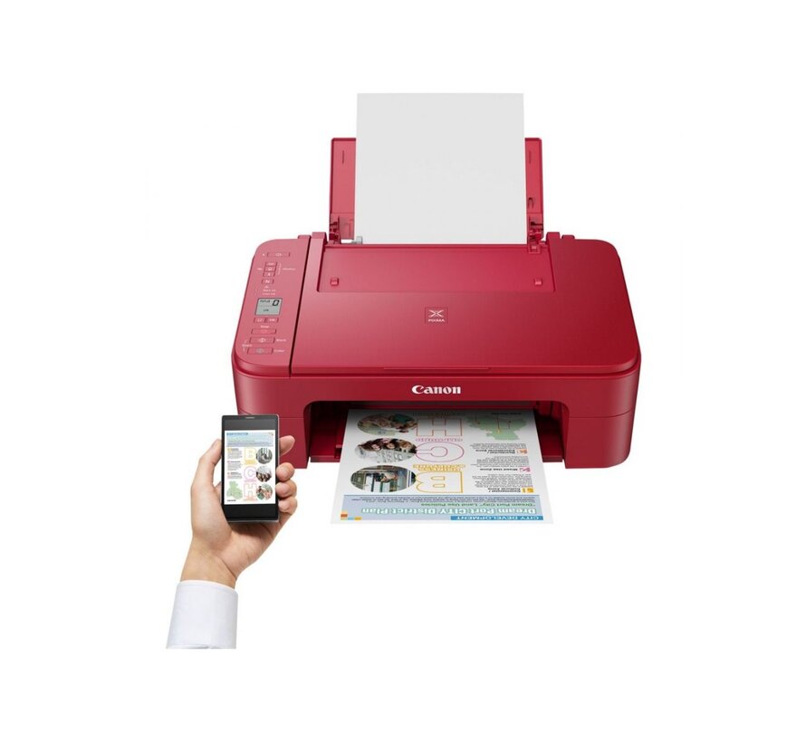 Canon Pixma TS3352 AIO / Copy / Print / Scan / WiFi / Rood