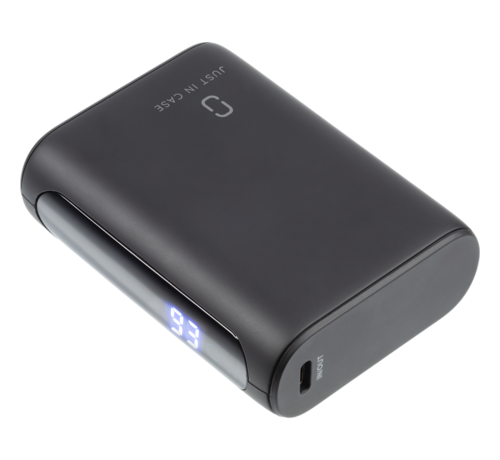 Just in Case Just in Case USB-C PD Powerbank 22.5W - 10000mAh - Black