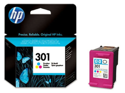 Hewlett Packard HP 301 (CH562EE) inktcartridge kleur (origineel)
