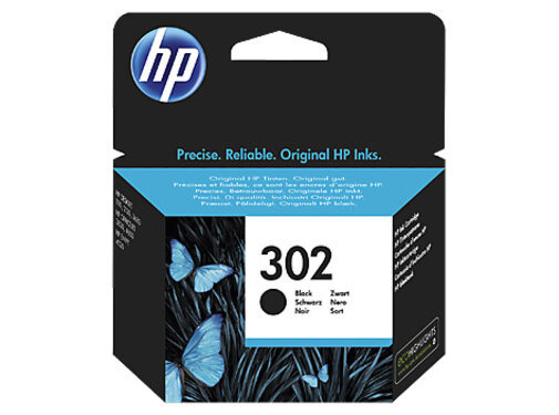 Hewlett Packard HP 302 (F6U66AE) Inktcartridge Zwart