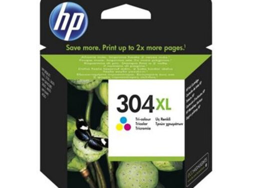 Hewlett Packard HP 304XL (N9K07AE) Inktcartridge 3-kleuren Hoge capaciteit