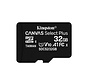 Kingston Canvas Select Plus MicroSDHC 32GB incl. adapter