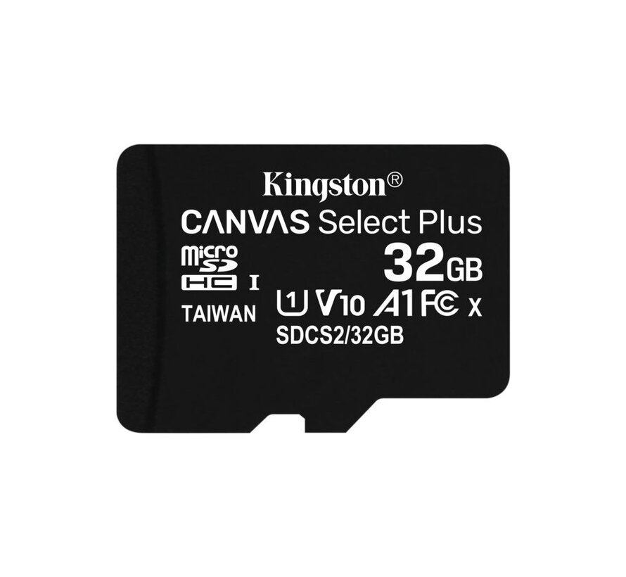 Kingston Canvas Select Plus MicroSDHC 32GB incl. adapter