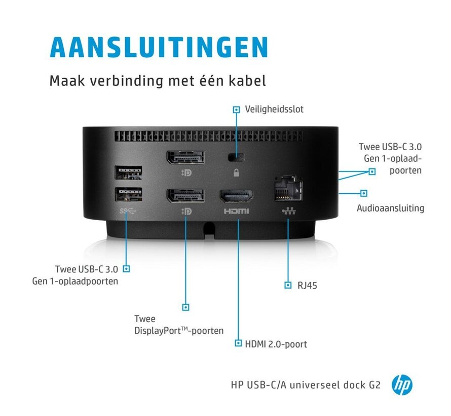 HP USB-C dock G5