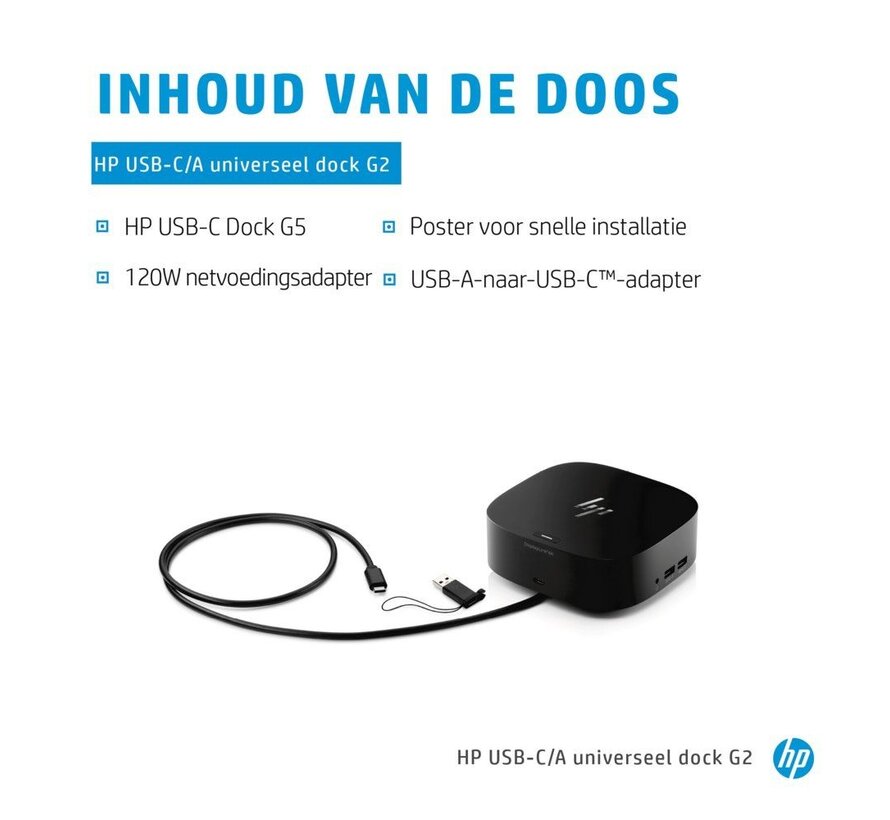 HP USB-C dock G5