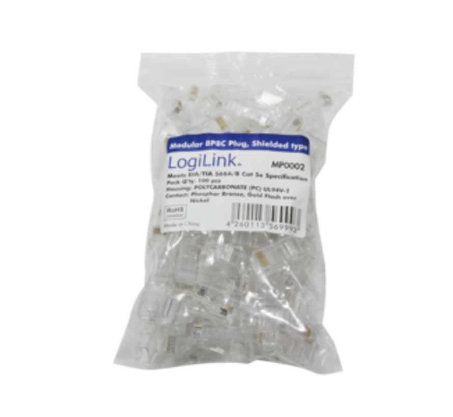 LogiLink Patchstekker RJ45 Cat5e Unshielded 1ST