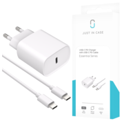 Just in Case Just in Case USB-C PD Charger (20W) + USB-C PD Cable (150cm)