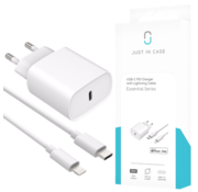 Just in Case Just in Case USB-C PD Charger (20W) + USB-C to Lightning