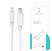 Just in Case Just in Case Essential USB-C to Lightning Cable (150cm) - Wh