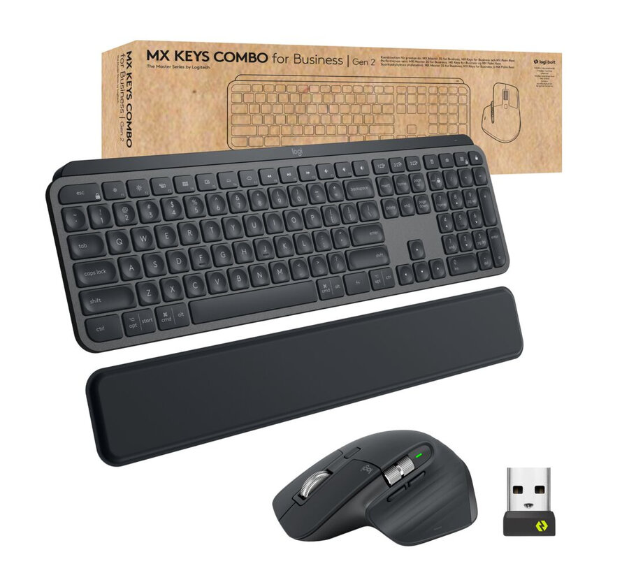 Logitech Wireless Combo MX Keys for Business