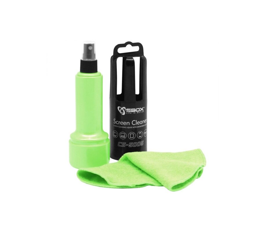 SBOX Cleaning SCREEN CLEANER SBOX CS-5005 Green