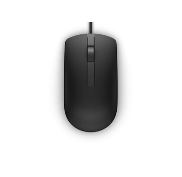 Dell MS DELL MS116 muis Ambidextrous USB Type-A 1000 DPI