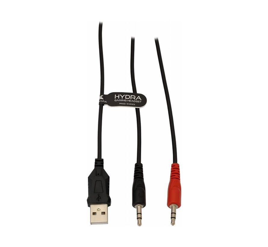 Baracuda HYDRA Gaming Headset LED Rainbow Effect +Microphone