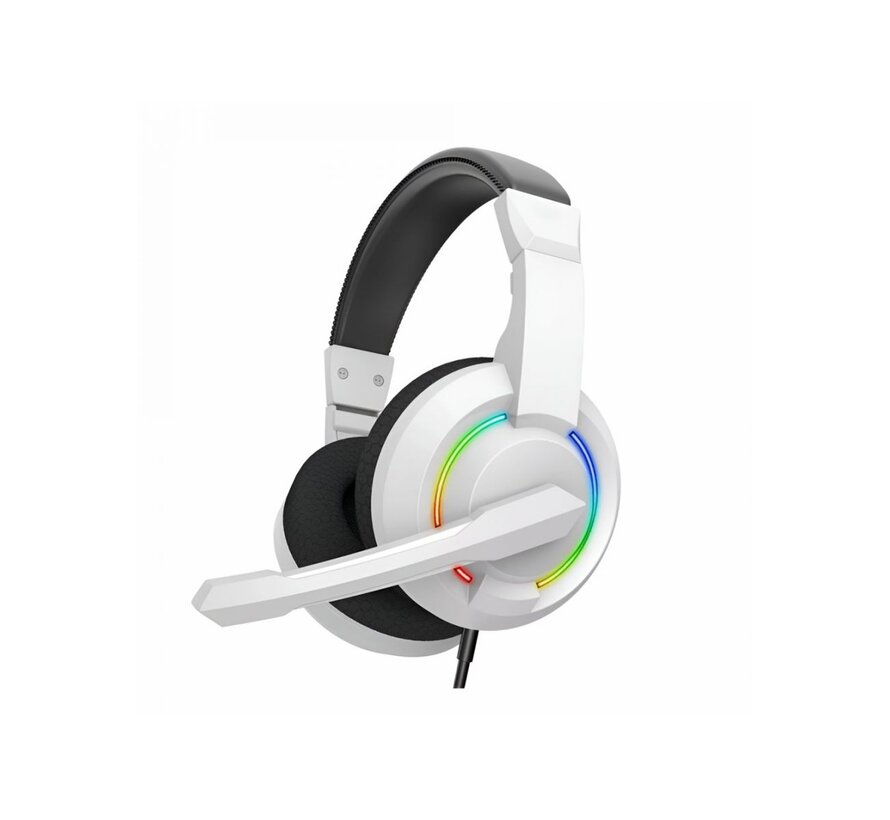 Baracuda HYDRA-W Gaming Heads.LED Rainbow Effect +Microphone