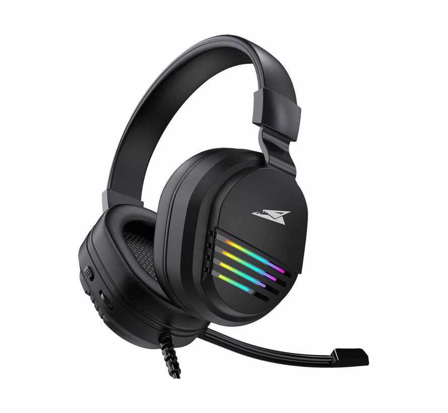 Baracuda PEARL Gaming Headset LED Rainbow Effect +Microphone