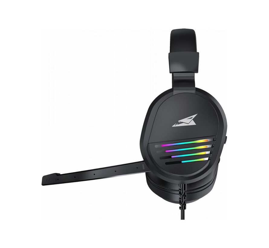 Baracuda PEARL Gaming Headset LED Rainbow Effect +Microphone