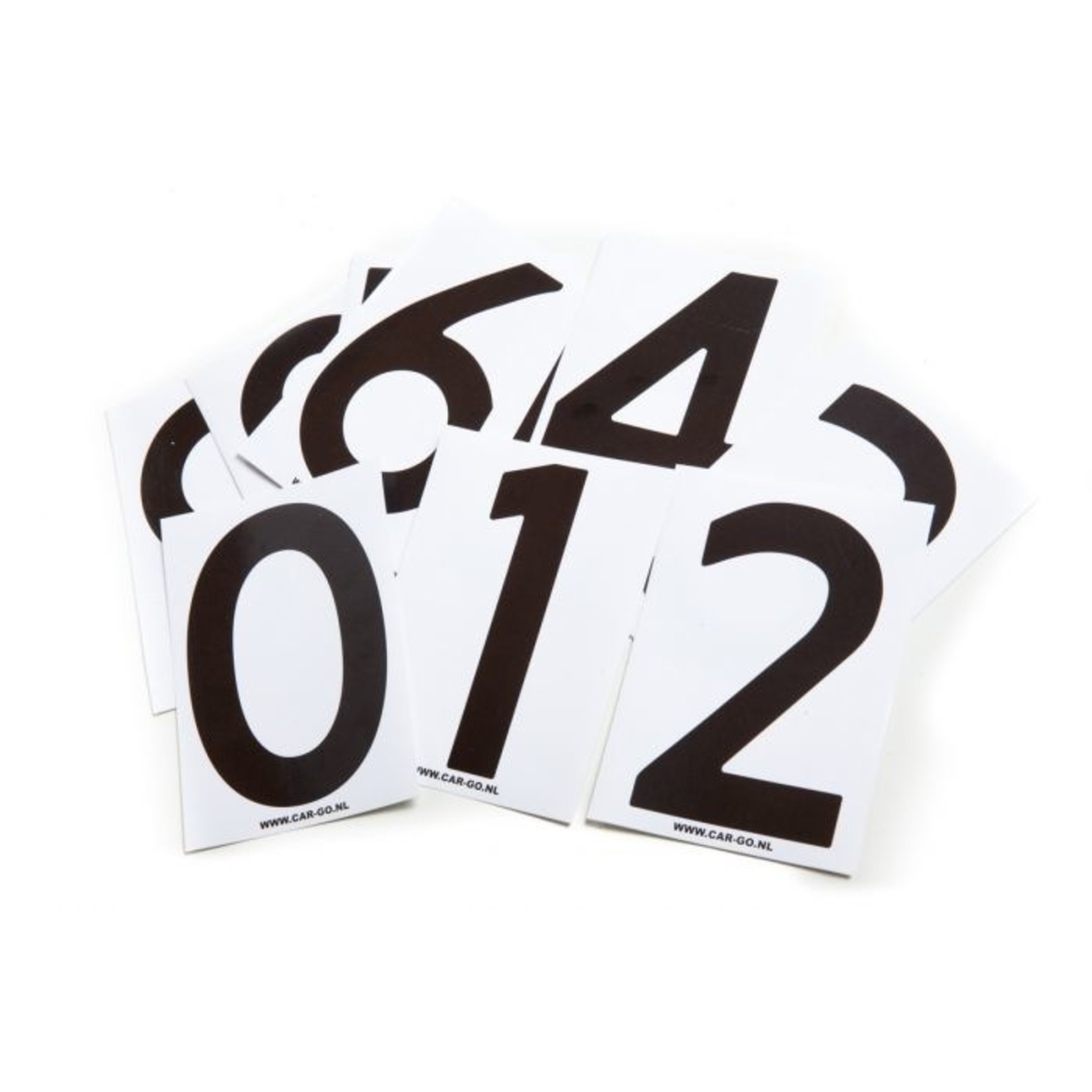 Cijfer & Letter stickers | 50 stuks