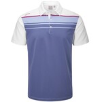 Ping Sinclair Golf Polo Mens White Multi