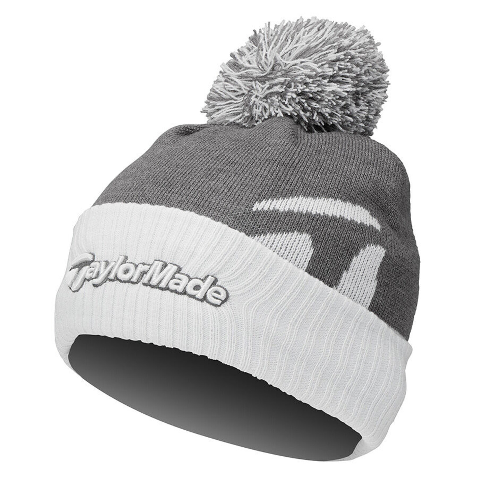 TaylorMade Bobble Beanie Charheath