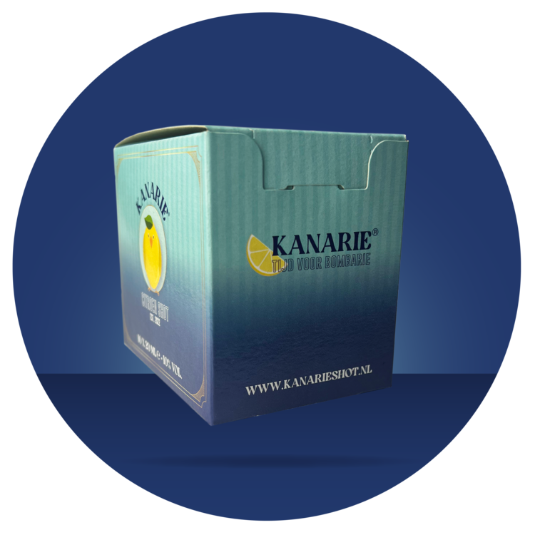 Kanarie® Doosje met tien Kanarieshots