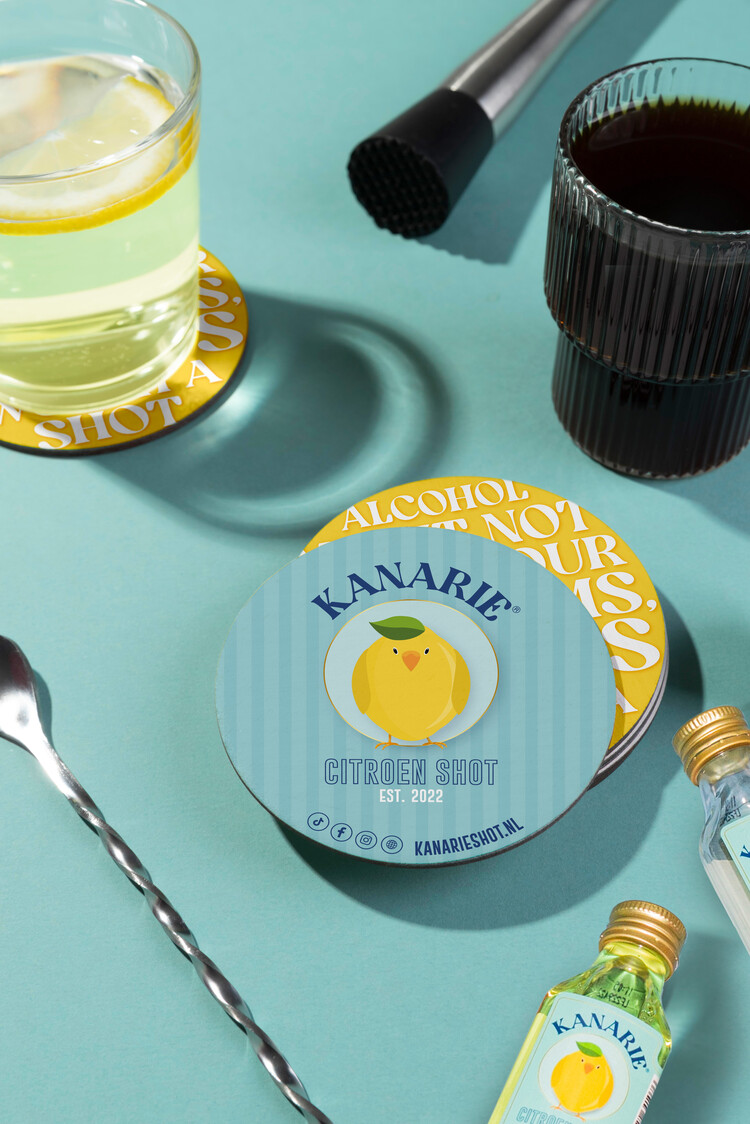 Kanarie® 50 Kanarie Bierviltjes