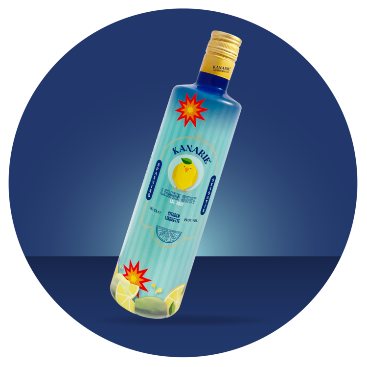 Kanarie® Kanarie lemonshot fles