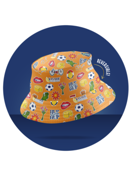 Kanarie® Kanarie Bucket Hat Koningsdag - Oktoberfest