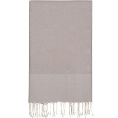 Lantara Plaid Grand foulard Honeycomb - Taupe - 190x300cm