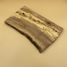 Olivenholz erleben Rustieke snijplank 30 x 34 cm lang