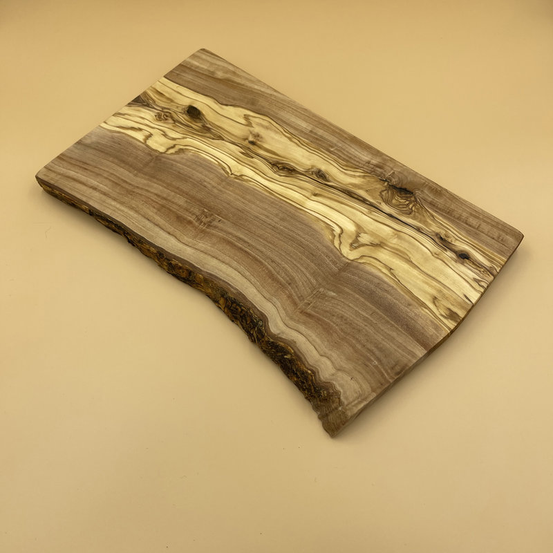 Olivenholz erleben Rustic cutting board