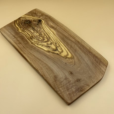 Olivenholz erleben Rustic cutting board 30 x 34 cm long