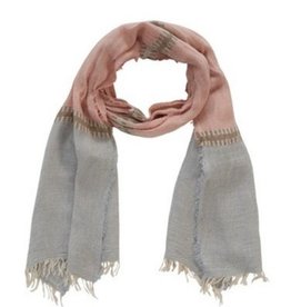 Fulmarix Arabel linen and cotton scarf, Pink