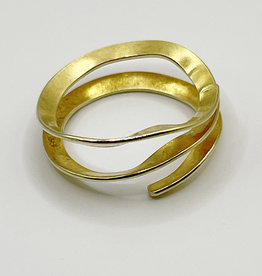 Sissy Koukeri Ring gold plated