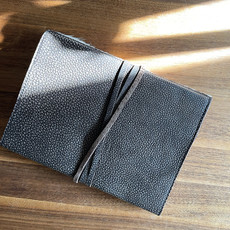 Fimbi Leather Leather book with springbok cover