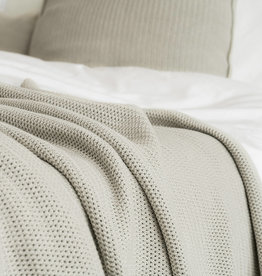 Mohya Close to nature blanket light grey