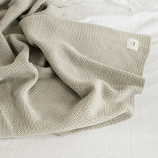 Mohya Close to nature blanket light grey