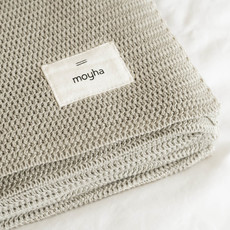 Mohya Close to nature blanket light grey