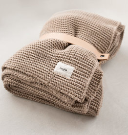 Mohya Warm feeling taupe blanket