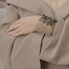 Hara Karamichali Armband Natalia gold onyx