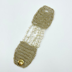 Hara Karamichali Armband Natalia gold pearl