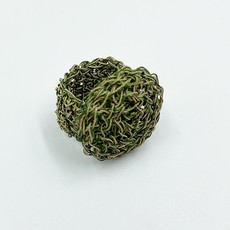 Hara Karamichali Ring leaf green
