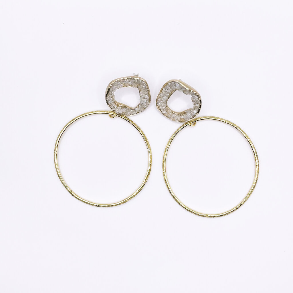 Tina Kotsoni Earring S1031 A pearl