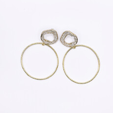 Tina Kotsoni Earring S1031 A pearl