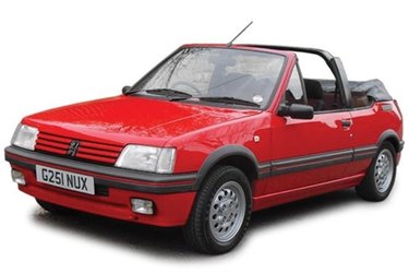 Windscherm Peugeot 205