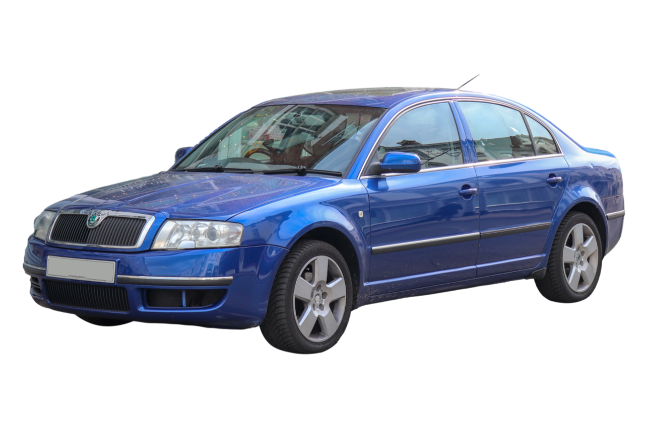 Skoda Skoda Superb I schroefset verlagingsset Skoda Skoda Superb I schroefset verlagingsset