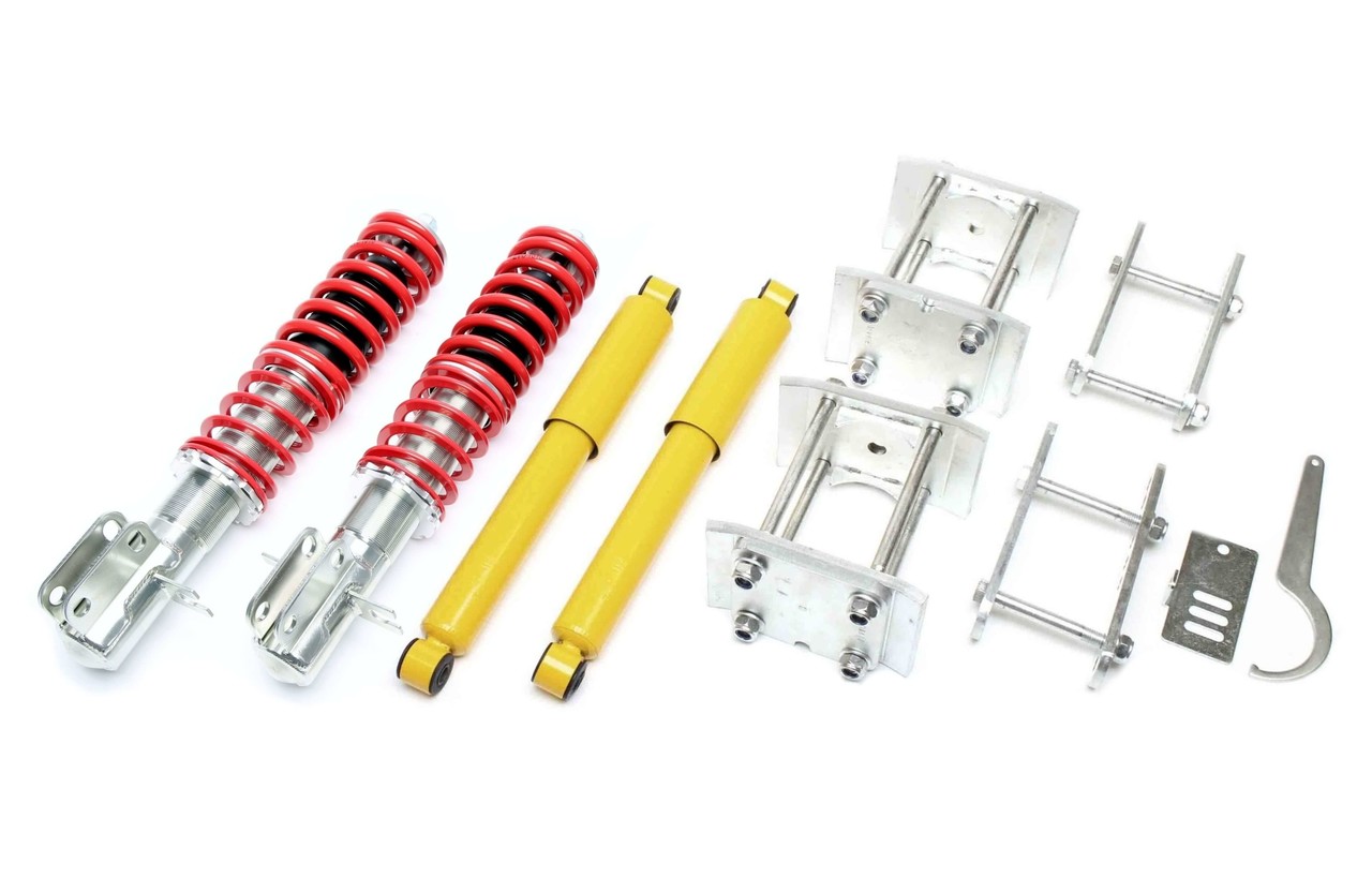 Volkswagen Volkswagen Caddy 1 schroefset verlagingsset Volkswagen Volkswagen Caddy 1 schroefset verlagingsset