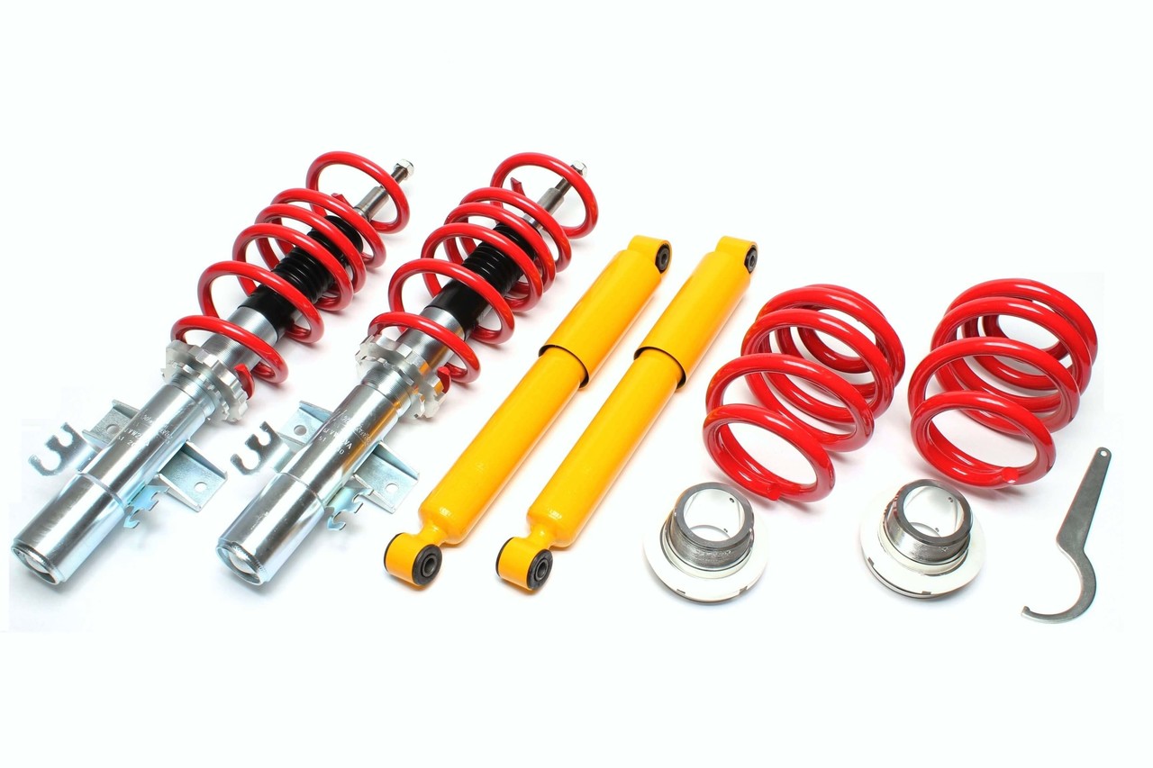 Volkswagen Volkswagen Transporter T5 schroefset verlagingsset Volkswagen Volkswagen Transporter T5 schroefset verlagingsset