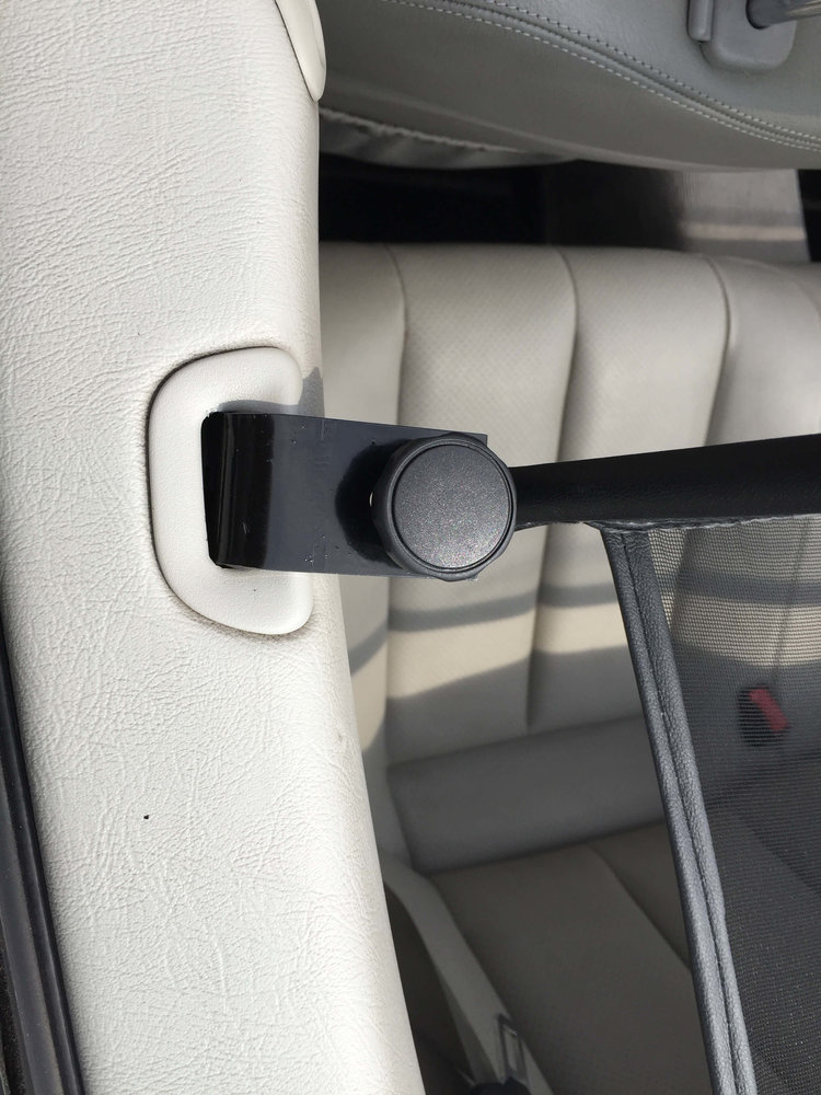 Mercedes Windscherm Mercedes CLK W208 rood Mercedes Windscherm Mercedes CLK W208 rood