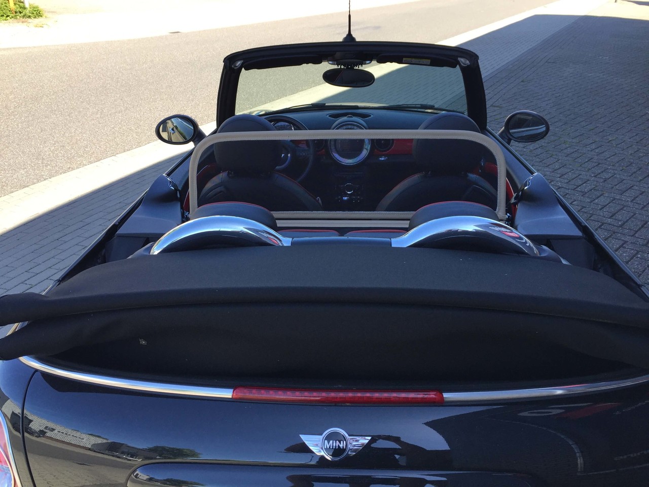 Mini Windscherm Mini R52 R57 beige Mini Windscherm Mini R52 R57 beige