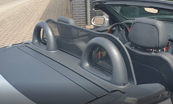 Mercedes Windscherm Mercedes SLK R170 rood Mercedes Windscherm Mercedes SLK R170 rood